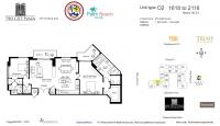 Unit 1618 floor plan